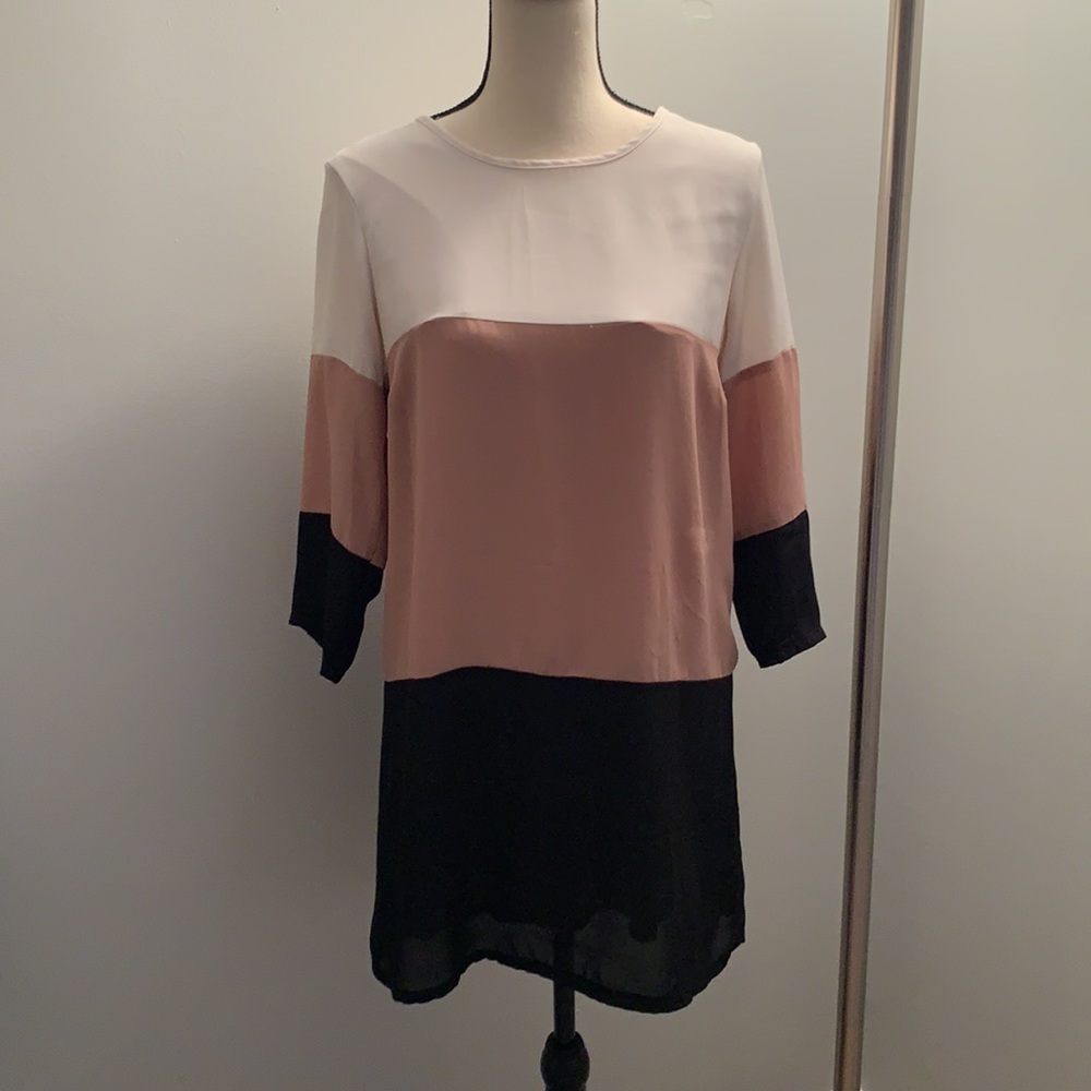 Color block dress